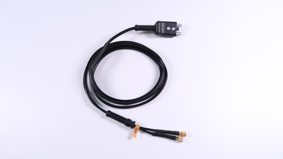 Tmteck Compatible Ge Kba-531 Ultrasonic Cable Compatible With Style Lemo 00 Plug-One Microdot And One Large Microdo
