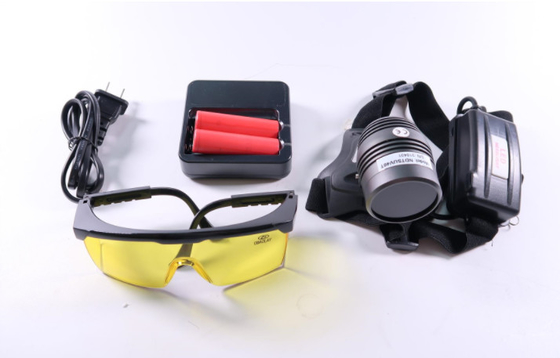 1.2 Footcandles Magnetic Particle Testing Headlight With 1 UV LED Light Source TMUV-40T