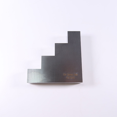 4 step ultrasonic test block0.1inch--4inch 304 stainless steel Calibration Block for Ultrasonic Thickness Gauge