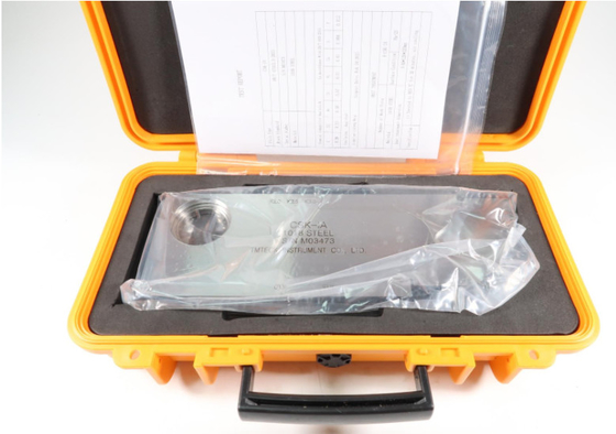 NDT CSK-IA Calibration Test Block 1018 Steel, Stainless Steel , Alaminum With Our Certificate