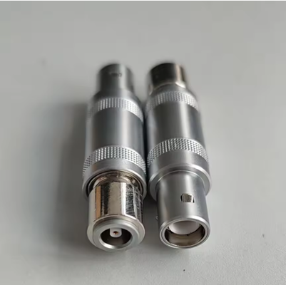 Compatible With Style Lemo 00 Female To Lemo 1 Male Adaptor For Panametrics, Krautkramer Ultrasonic Flaw Detector