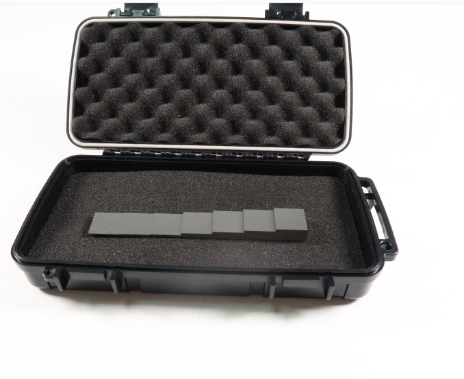 7 Step Ultrasonic Test Block / Calibration Block / 7075 Alumi Test Block With Certificate Suitcase 0.1-0.7 Inch