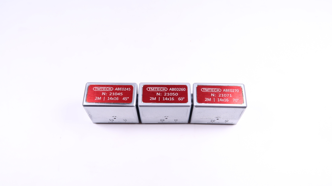 Abe Angle Beam Probe 14x14mm Ultrasonic Transducer For Ultrasonic Flaw Detector