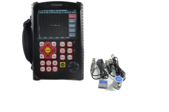 مكتشف العيوب بالموجات فوق الصوتية، ميزة تصحيح السطح المنحني، تحديد دقيق لموقع العيب، عرض آلي